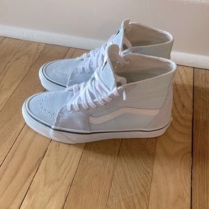 Brand- Vans High Top    Color- Teal/Blue               Size- Men’s 6/Women’s 7.5